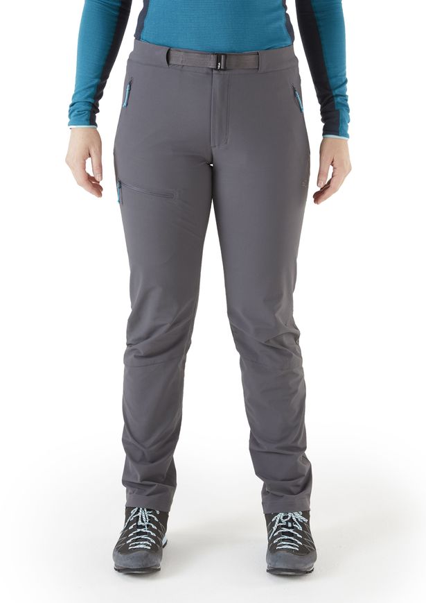 Штани жіночі Rab Incline AS Pants Wmns, EBONY, 10, Regular (821468973756)