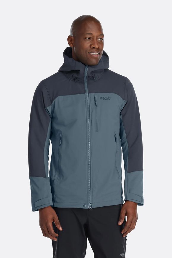 Чоловіча куртка Soft Shell Rab Scimitar Jacket, Orion Blue, L (RB QWS-61-OR-L)