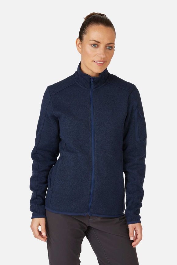 Кофта жіноча Rab Ryvoan Jacket Wmns, Deep Ink, 8 (QFF-96-DIK-08)