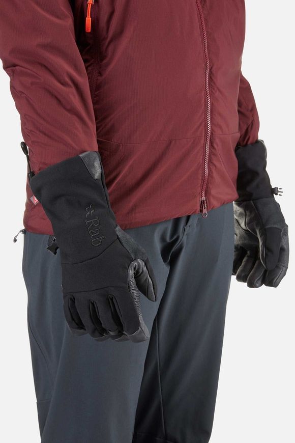 Рукавички Rab Baltoro Gloves Wmns, Black, S (QAH-79-BL-S)