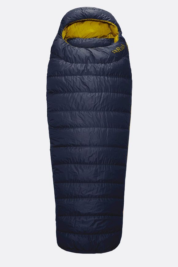 Спальний мішок жіночий Rab Ascent Pro Wmns 600 Long, (-7°C), 170 см - Left Zip, Ink (QSD-24-DIK-REG-LZ)