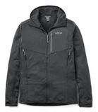 Чоловіча флісова кофта Rab Ascendor Hoody, Black, L (RB QFG-62-BLK-LRG)