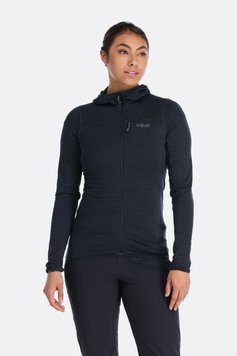 Кофта жіноча Rab Ascendor Light Hoody Wmns, Beluga, 8 (QFF-47-BEL-08)