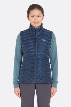 Жилет жіночий Rab Cirrus Flex Vest Wmns, Tempest Blue, 08 (QIP-36-TMB-08)