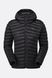 Жіноча демісезонна куртка Rab Cirrus Flex Hoody Wmns, Black, 08 (QIP-32-BLK-08)