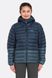 Зимова жіноча куртка Rab Cirrus Alpine Jacket Wmns, Tempest Blue/Orion Blue, 08 (QIP-26-TBO-08)