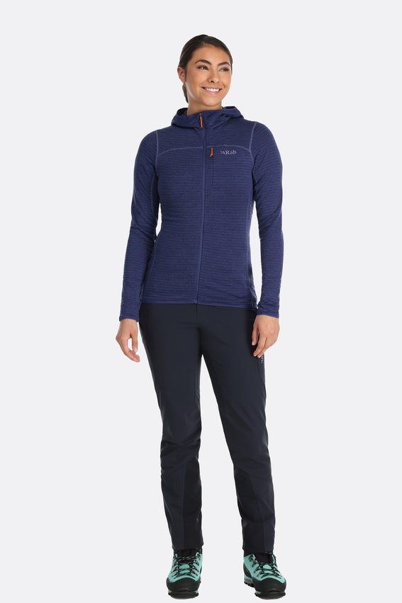 Кофта жіноча Rab Ascendor Light Hoody Wmns, Beluga, 8 (QFF-47-BEL-08)