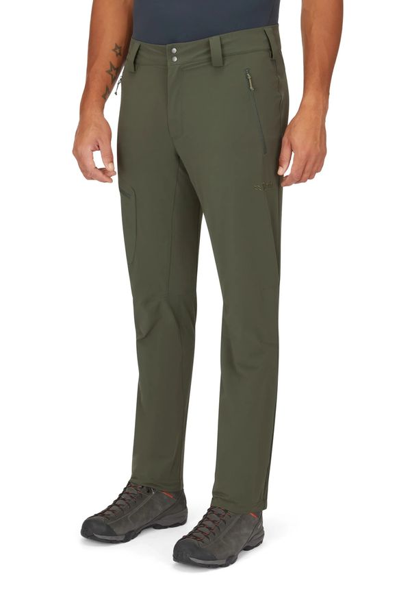 Штани чоловічі Rab Incline Pants, Army (Light Khaki), 32, Short (RB QFV-01-A-32)