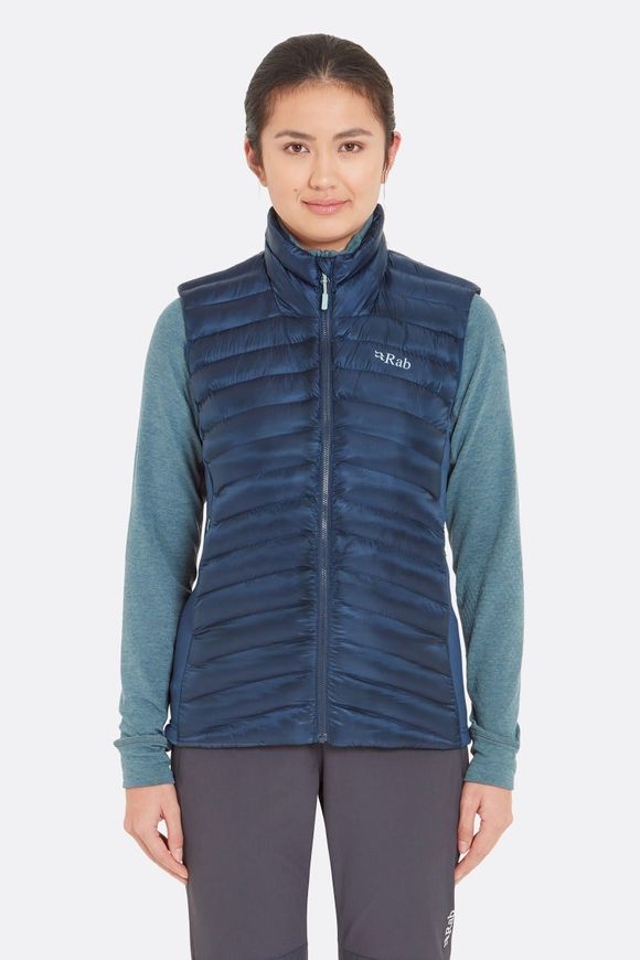 Жилет жіночий Rab Cirrus Flex Vest Wmns, Tempest Blue, 08 (QIP-36-TMB-08)