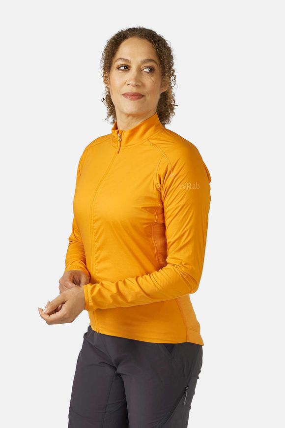 Велокуртка жіноча Rab Cinder Ridgeline Jacket Wmns, Marmalade, 8 (QFF-83-MAM-08)