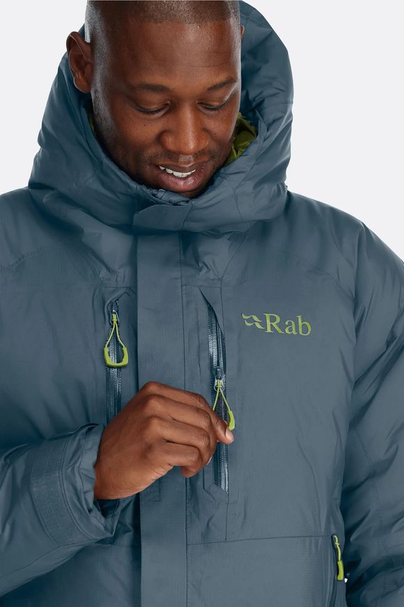 Чоловічий зимовий пуховик Rab Batura Jacket Black, L (RB QDB-43-L)