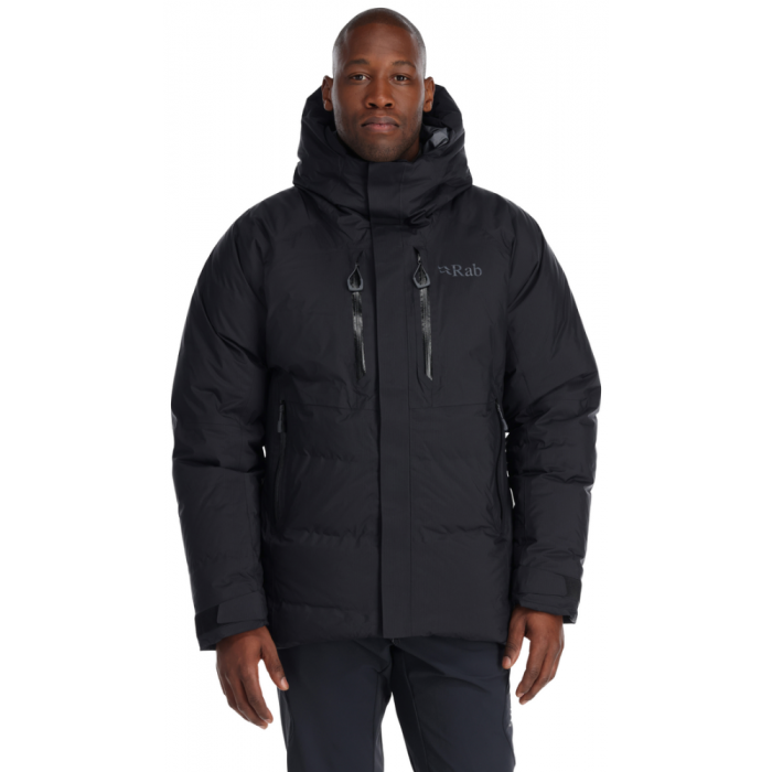 Чоловічий зимовий пуховик Rab Batura Jacket Black, L (RB QDB-43-L)