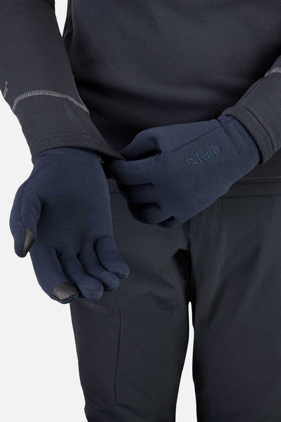 Рукавички Rab Power Stretch Contact Gloves, BLACK, XL (821468860568)