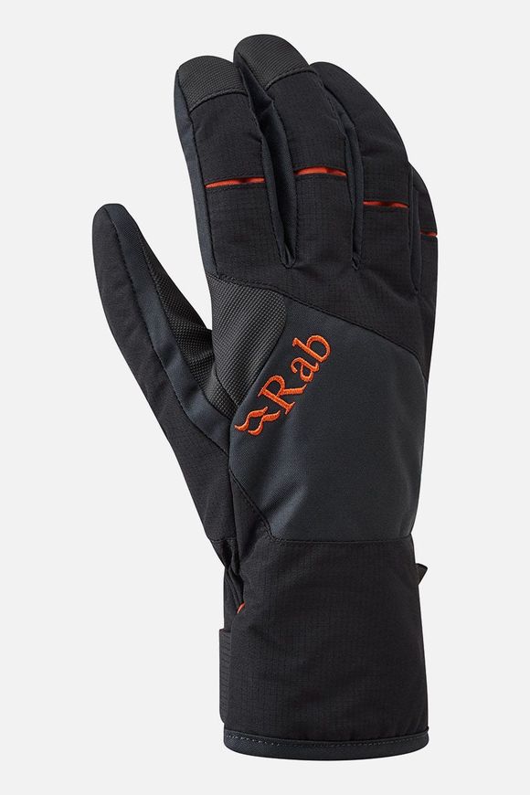 Рукавички Rab Cresta GTX Gloves, Black, S (QAH-87-BL-S)