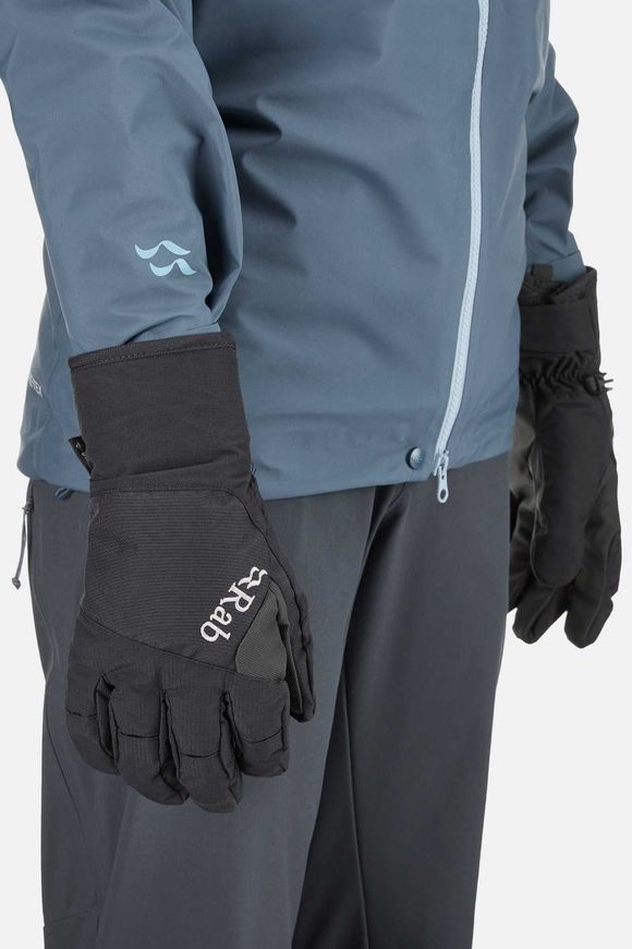 Рукавички Rab Cresta GTX Gloves, Black, S (QAH-87-BL-S)