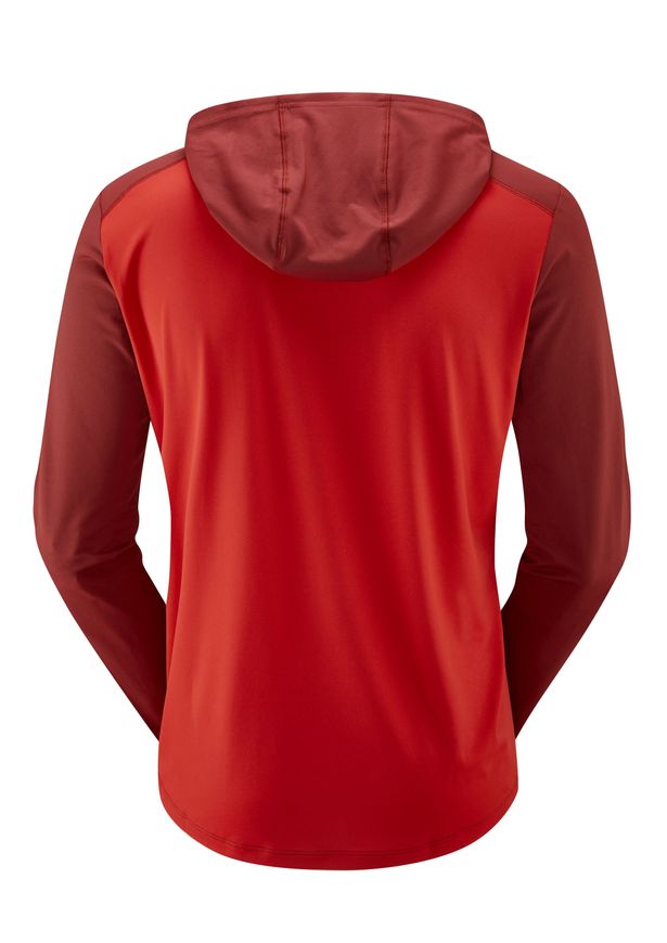 Кофта чоловіча Rab Force Hoody, ASCENT RED/OXBLOOD RED, M (QBL-09-AR-M)