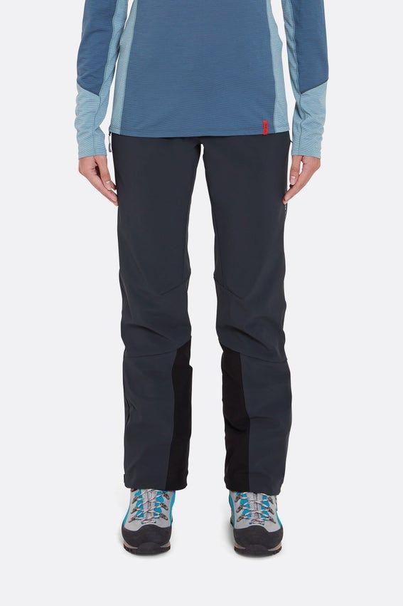 Штани жіночі Rab Ascendor Alpine Pants Wmns, Deep Ink, Regular, 8 (QFU-81-DIK-08-RG)