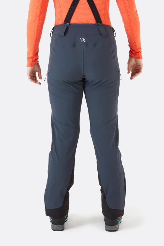 Штани жіночі Rab Ascendor Alpine Pants Wmns, Deep Ink, Regular, 8 (QFU-81-DIK-08-RG)