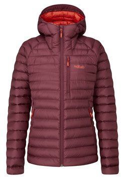 Легкий жіночий пуховик Rab Microlight Alpine Jacket Wmns Deep Heather, L (RB QDB-13-D14)