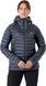 Жіночий пуховик Rab Microlight Alpine Long Jacket Wmns, STEEL, 14 (821468938335)