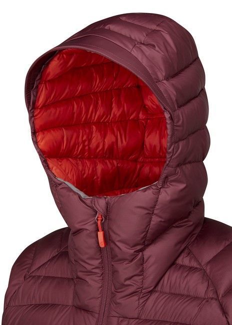 Легкий жіночий пуховик Rab Microlight Alpine Jacket Wmns Deep Heather, L (RB QDB-13-D14)