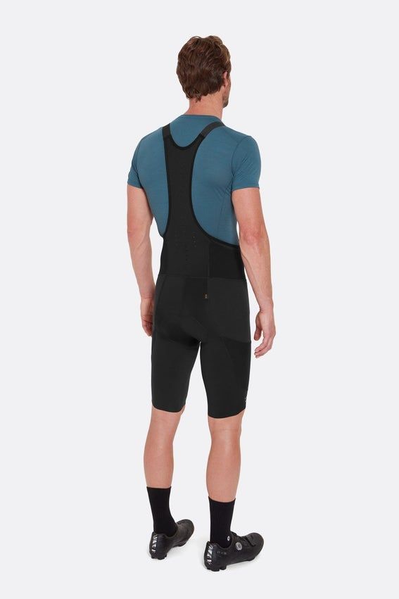 Шорти велосипедні чоловічі з лямками Rab Cinder Cargo Bib Shorts, Black, XS (QFV-47-BLK-XSM)