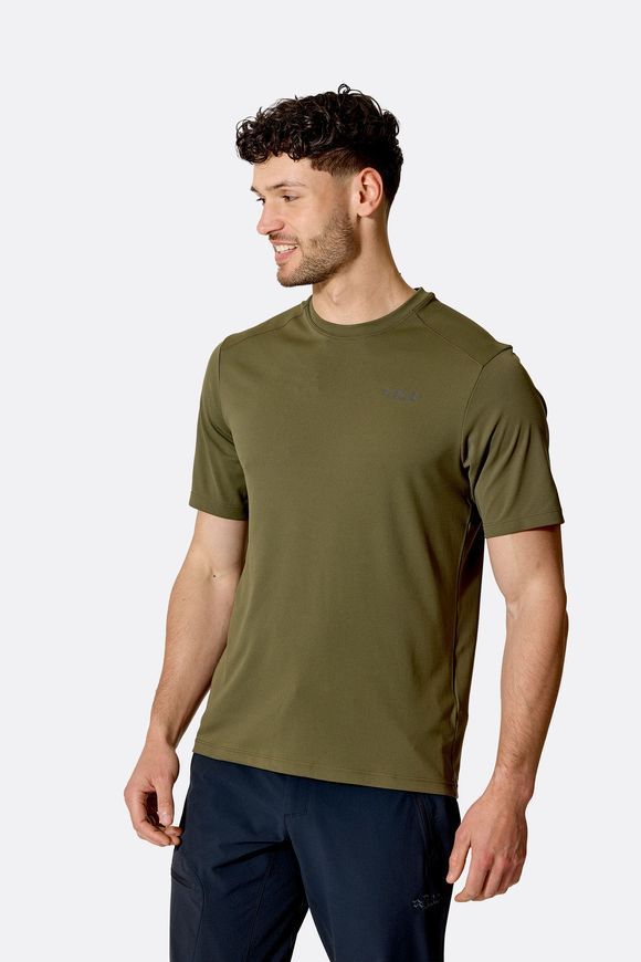 Футболка чоловіча Force Stamp Tee, Oliva, L (RB QCC-63-OLV-LRG)
