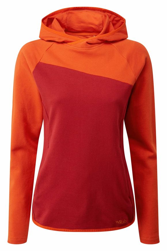 Кофта жіноча Rab Circuit Hoody Wmns, CRIMSON, 12 (821468918924)