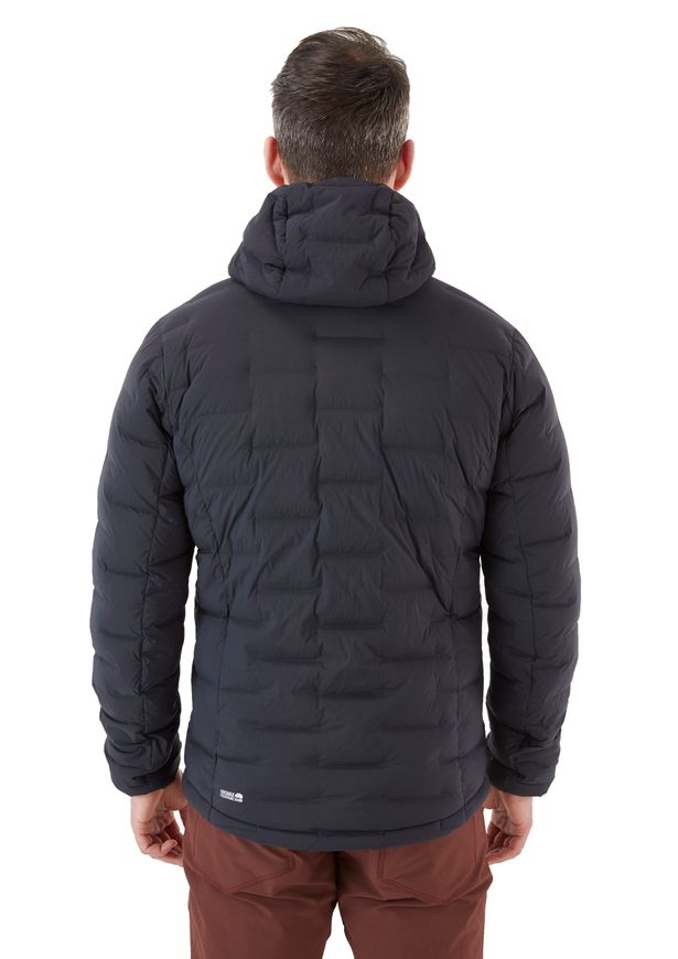 Чоловічий зимовий пуховик Rab Cubit Stretch Down Hoody Ebony, L (RB QDB-30-L)