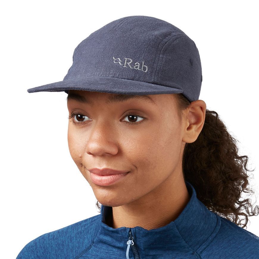 Кепка Rab Obtuse 5 Panel Cap, Ebony, One Size (RB QAB-47-EBN-ONE)