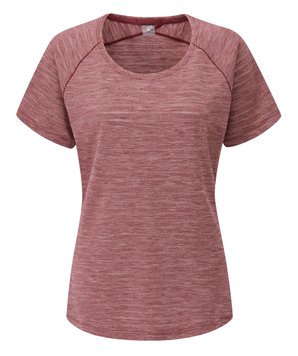 Футболка жіноча Rab Wisp Tee Wmns, DEEP HEATHER MARL, 12 (QBL-12-HD-12)