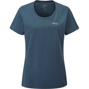 Футболка жіноча Rab Stance Mountain Peak Tee Wmns, ORION BLUE, 12 (5059913051925)