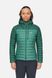 Легкий жіночий пуховик Rab Microlight Alpine Jacket Wmns, Green Slate/Eucalyptus, 08 (QDB-13-GSE-08)