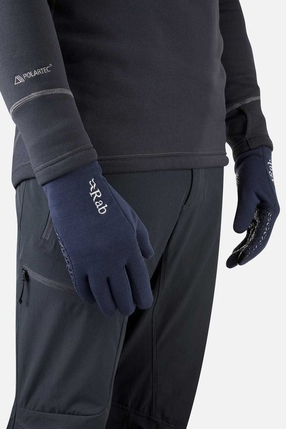 Рукавички Rab Power Stretch Contact Grip Gloves, DEEP INK, M (821468929432)