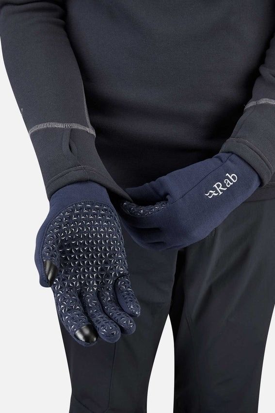 Рукавички Rab Power Stretch Contact Grip Gloves, DEEP INK, M (821468929432)