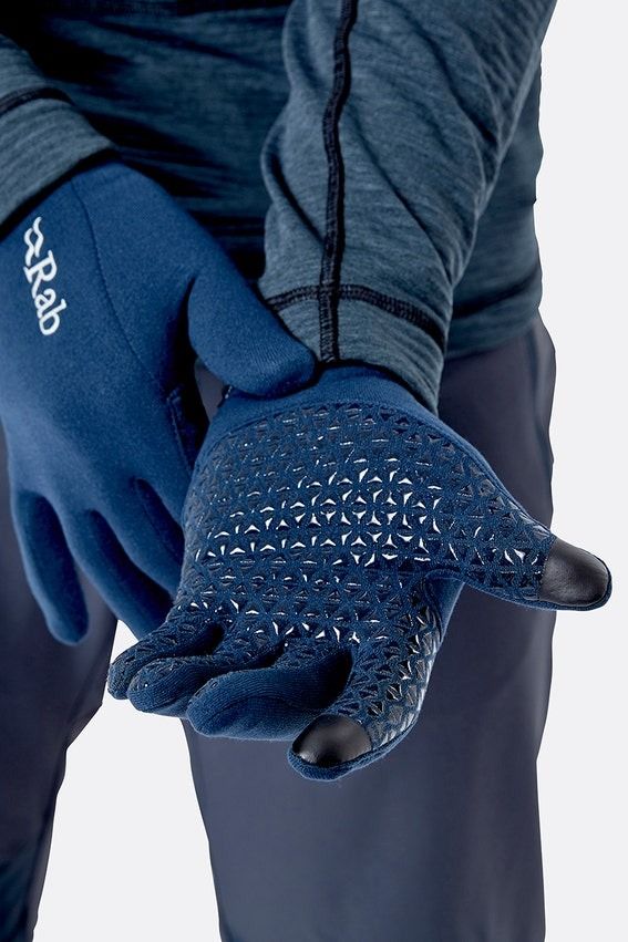 Рукавички Rab Power Stretch Contact Grip Gloves, DEEP INK, M (821468929432)