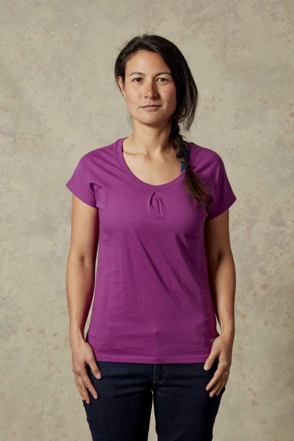 Футболка жіноча Rab Solo SS Tee wmns, VIOLET, 8 (821468882591)