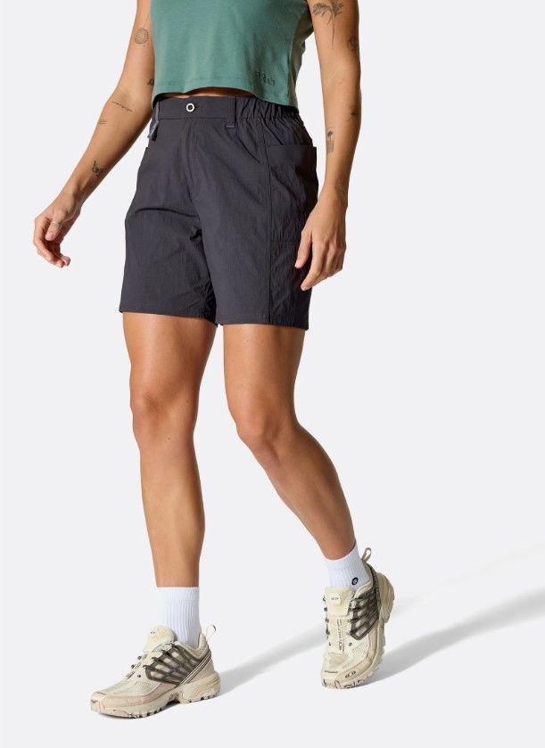 Шорти жіночі Rab Dovestone Shorts Wmns, Anthracite, 10 (RB QFW-35-ANT-10-RG)