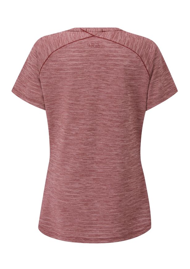 Футболка жіноча Rab Wisp Tee Wmns, DEEP HEATHER MARL, 12 (QBL-12-HD-12)