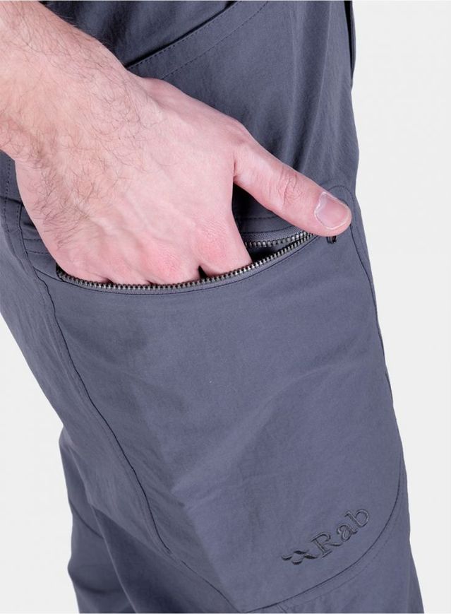 Штани чоловічі Rab Traverse Pants, STEEL, S (821468850255)