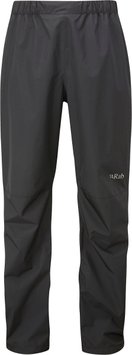 Штани чоловічі Rab Downpour Eco Pants, Black, S, Reg (QWG-84-BL-S)