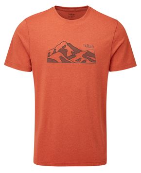 Футболка чоловіча Rab Mantle Mountain Tee, RED CLAY, L (5059913088983)