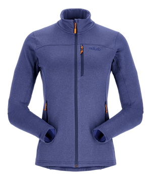 Жіноча флісова кофта Rab Graviton Jacket Wmns, PATRIOT BLUE, 08 (QFF-58-PT-08)