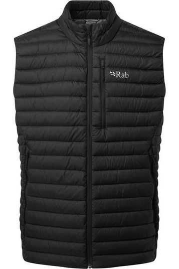 Жилет чоловічий Rab Microlight Vest Black, L (RB QDB-18-BL-L