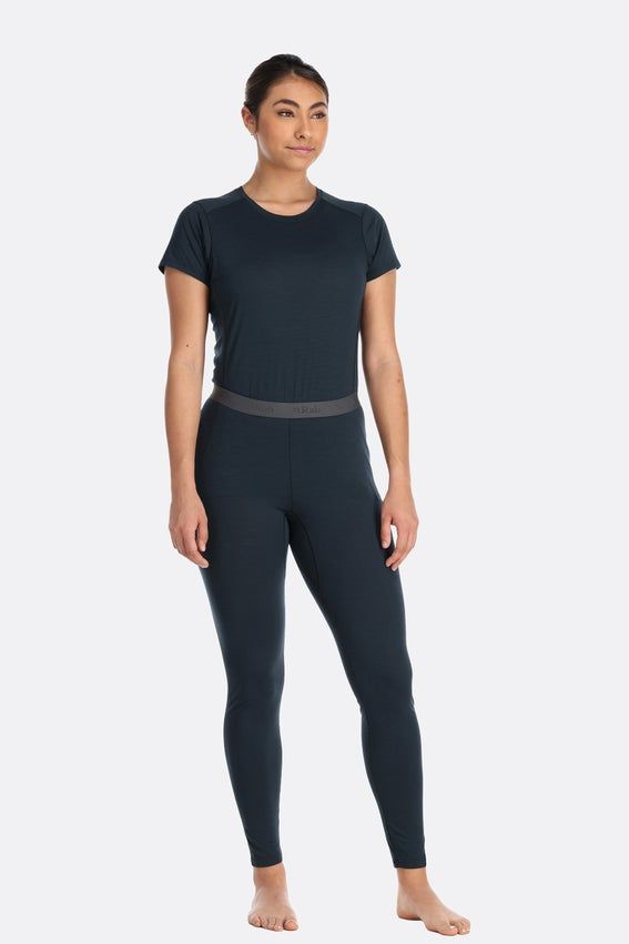 Термоштани жіночі Rab Syncrino Leggings Wmns, Beluga, 8 (QBL-37-BEL-08)