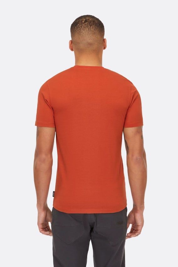 Футболка чоловіча Rab Basecamp Logo Badge Tee, Tempest Blue, S (QCC-09-TMB-SML)