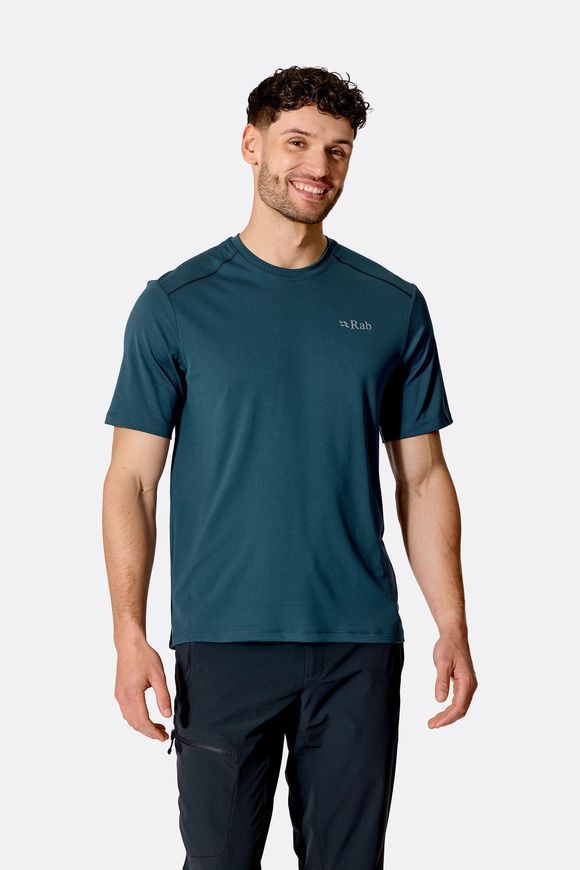 Футболка чоловіча Rab Force Esker Tee, Dark Pollen, L (RB QCC-62-DPL-LRG)