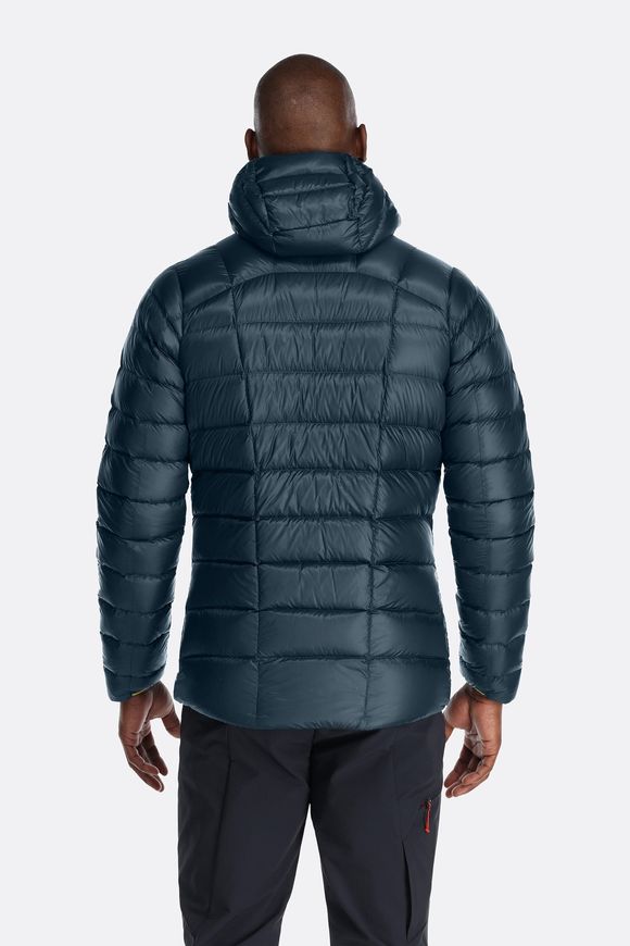 Легкий чоловічий пуховик Rab Mythic Alpine Jacket, Black, MED (QDB-45-BLK-MED)