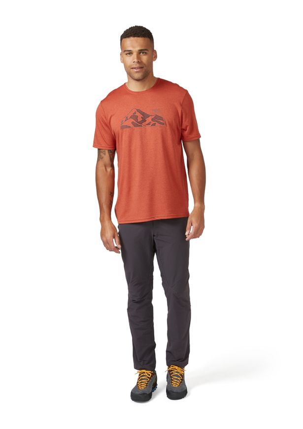 Футболка чоловіча Rab Mantle Mountain Tee, RED CLAY, L (5059913088983)