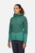 Кофта жіноча Rab Ascendor Summit Hoody Wmns, Green Slate/Eucalyptus, 8 (QFF-41-GSE-08)